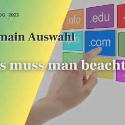 Domain Auswahl